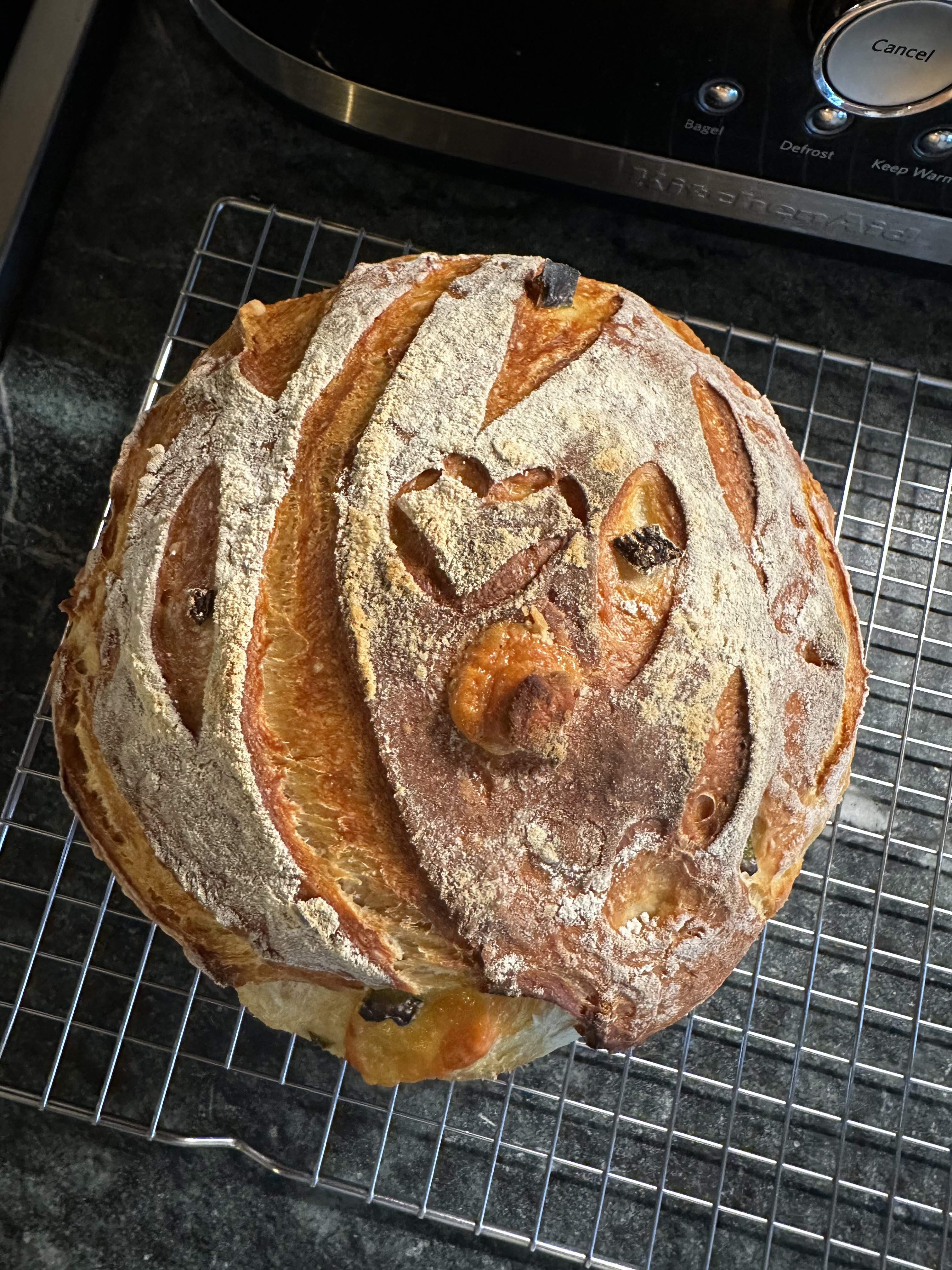 Jalapeno Cheddar Sourdough