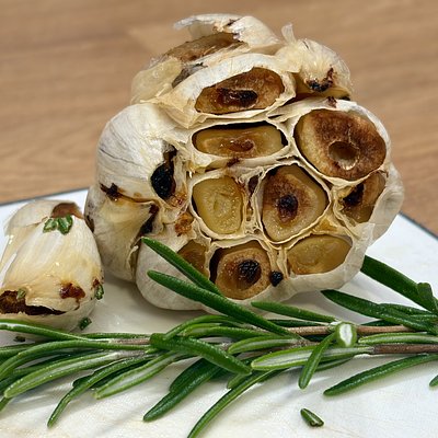 Roasted Garlic, Rosemary & Parmesan Sourdough - Loaf Shaped