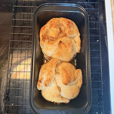 sourdough apple dumplings 