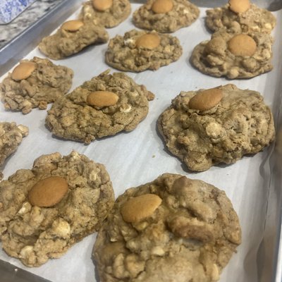 Banana Cream Pie Cookies