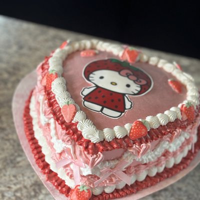 Custom Heart Cakes! 