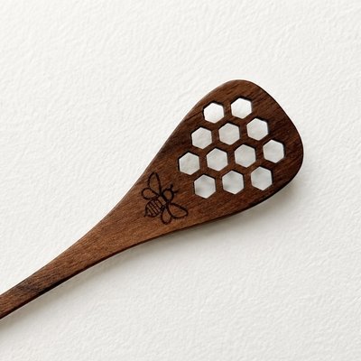 Walnut Honey Spoon