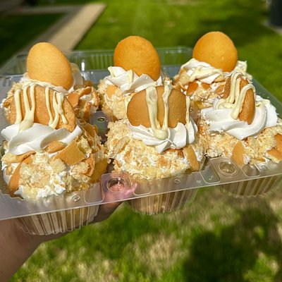 Banana Pudding Cupcakes 