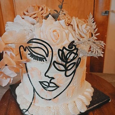 8" Cake 3 Layer Custom Cake