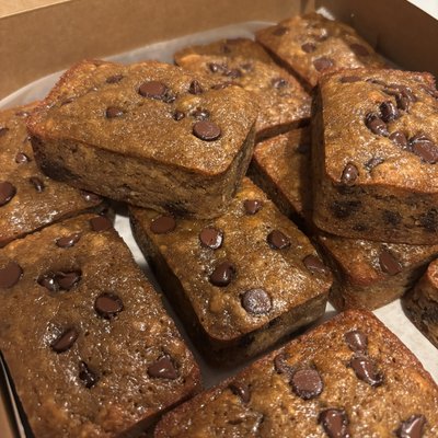 Espresso Banana Chip Bread