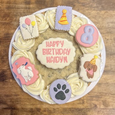 Sugar Cookie Cookie Cake 