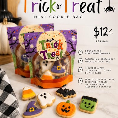 Trick-or-Treat Mini Cookie Bag