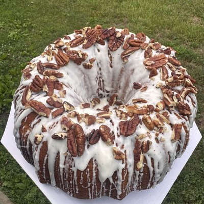 Butter Pecan Pound Cake 