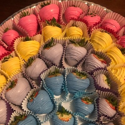 Strawberry Platter (party Size) Atleast 24berries