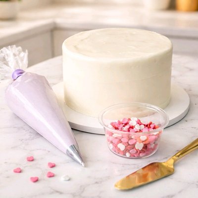 Cake Decorating Kit (4 Inch Round)