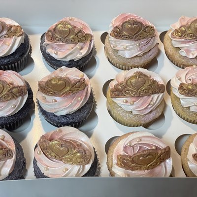 Princess Theme Cupcakes 1 Dozen 