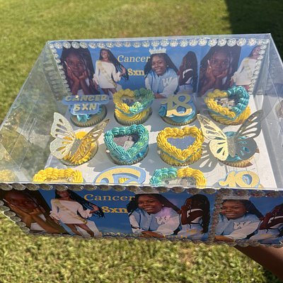 Custom Cupcake Box