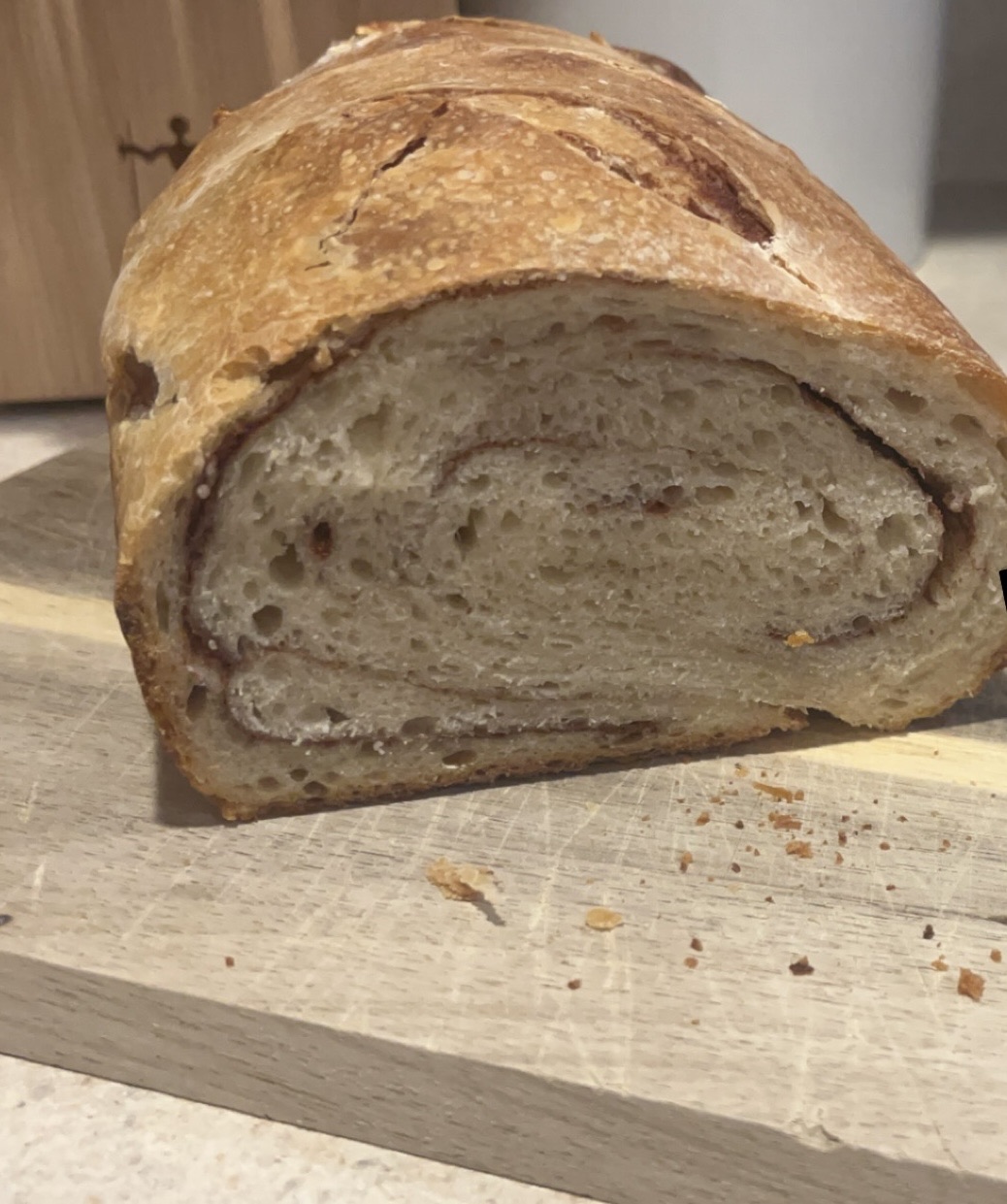 Cinnamon Sugar Sourdough Sandwich  Bread 