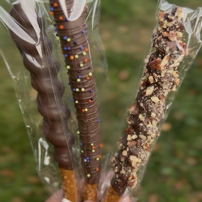 Chocolate-Covered Pretzels