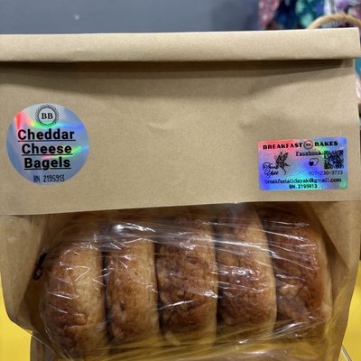 Cheddar Cheese Bagels