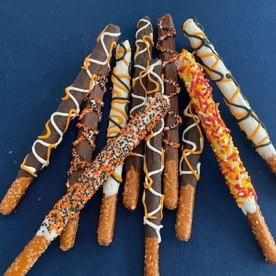 Halloween PRETZEL STICKS 24