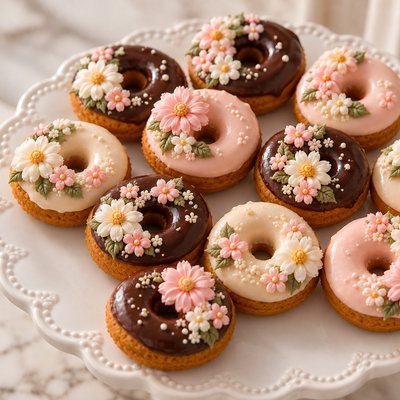 Seasonal Limited Mini Pumpkin Donuts