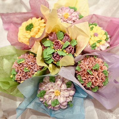 Cupcake Flower bouquet