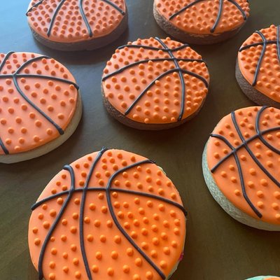 Basketball Cookies