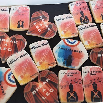 1 Dzn Custom Sugar Cookies - Printed Design