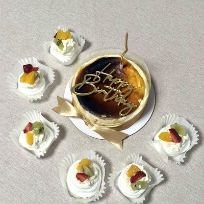 5” Basque Cheesecake