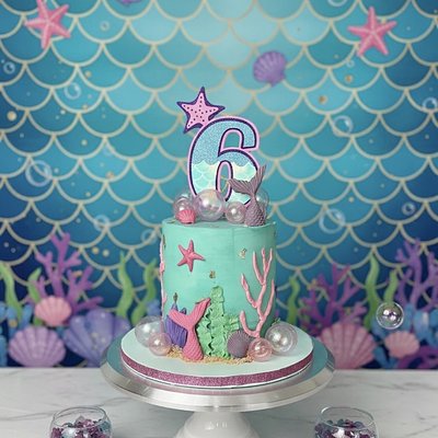 6 Inch, 3 Layer cake