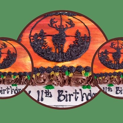 1/2 Sheet Cake 