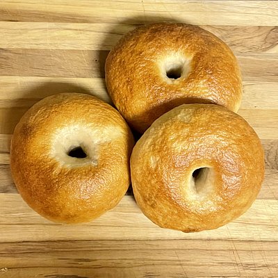 Sourdough Bagels