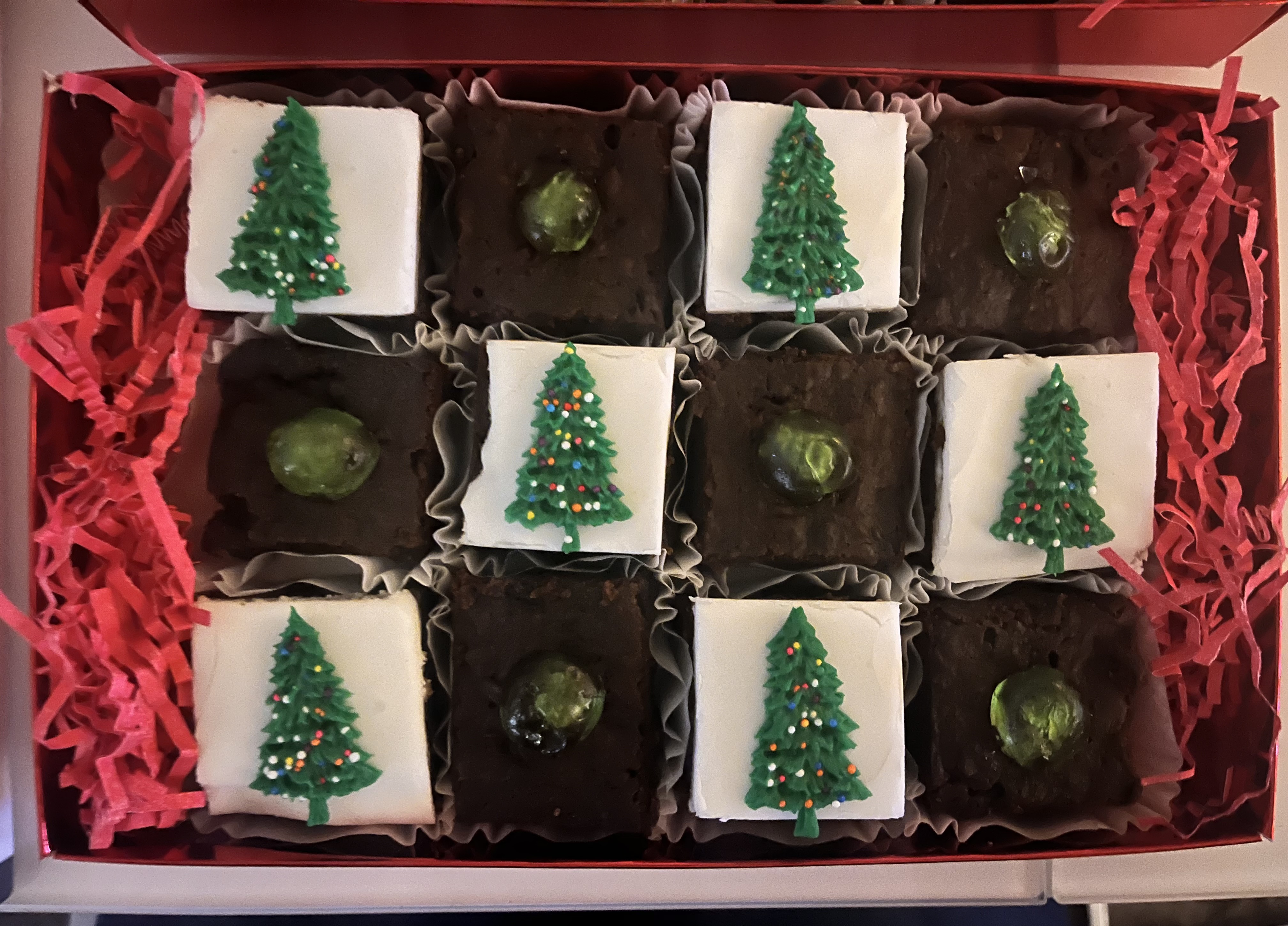 12 Black Fruit Cake Bites (Mixed)