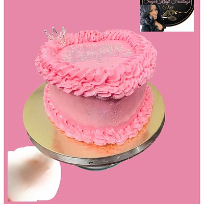 6inch Cake (circle or heart shape)