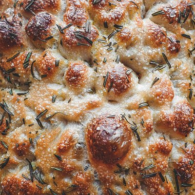 Sourdough Focaccia Slice