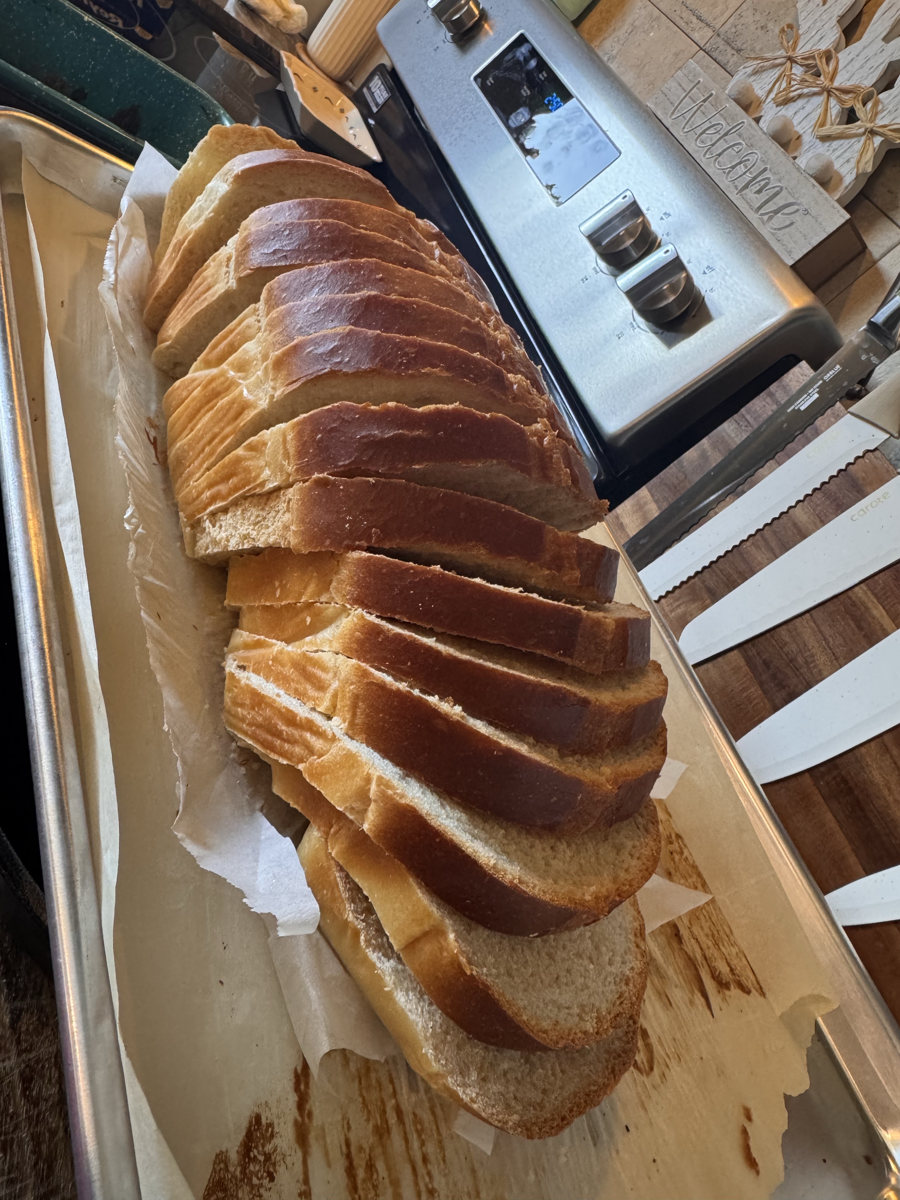 Soft Sourdough Sandwich bread