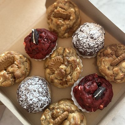 Dozen Not-so-Mini Stuffed Cookies 
