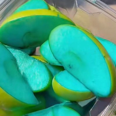 Viral Kool Aid Flavored Apple Slices