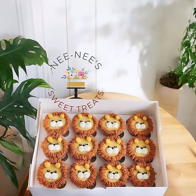 Buttercream Character Cupcakes