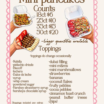 Mini Pancakes Custom