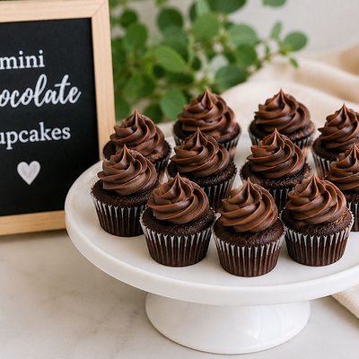 Mini Chocolate Dream Cupcakes 