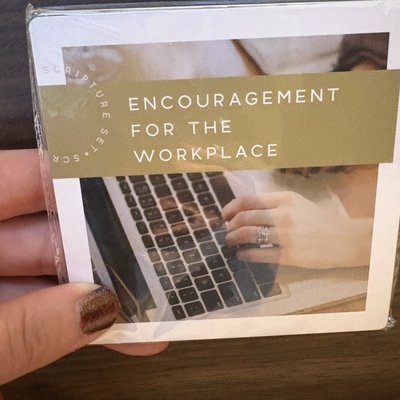 Workplace Encouragement Verse Cards