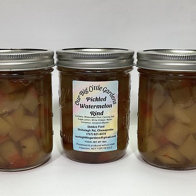Pickled Watermelon Rind 16oz