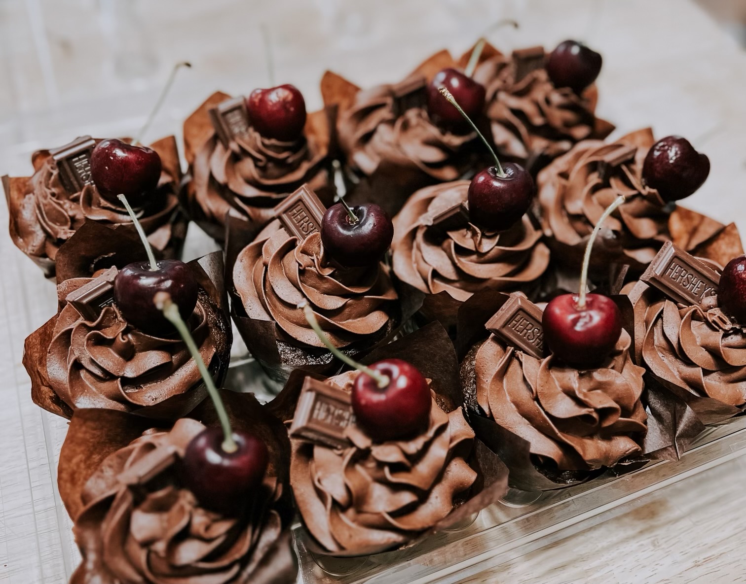 Death By Chocolate Cupcakes 12 Servings