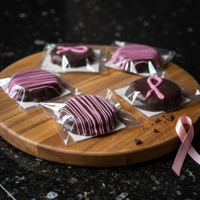 Breast Cancer Awareness Pecan Clusters