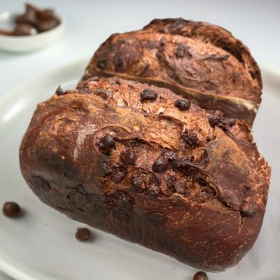 Double Chocolate Sourdough Bread 