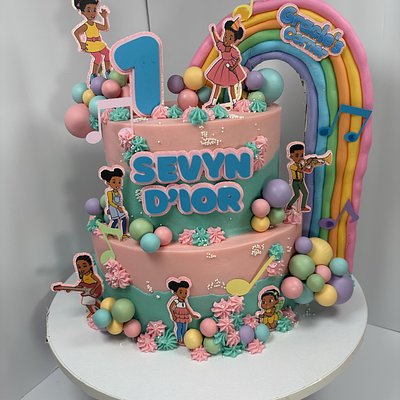 2 Tier 8 & 10 Inch Round 