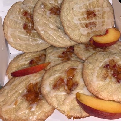 Peach Cobbler Cookies (24)