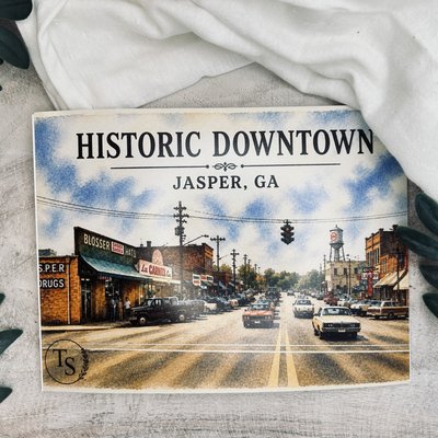 Historic Downtown Jasper Print 6x8