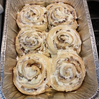 cinnamon rolls traditional 6 jumbo count