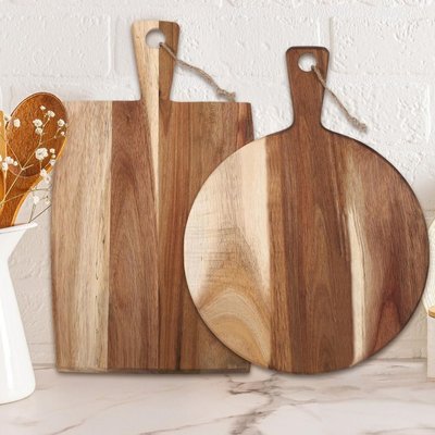Acacia Wooden Board Square 17x10