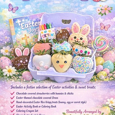 Mini Faith Bunny Basket