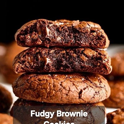 Fudgy Brownie Cookies