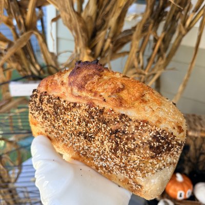 Everything Cheddar Sourdough 